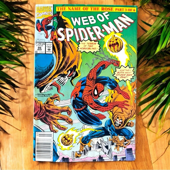 VINTAGE Web of Spider-Man #86 (1992) - 1st Appearance of Demogoblin - Picture 1 of 9
